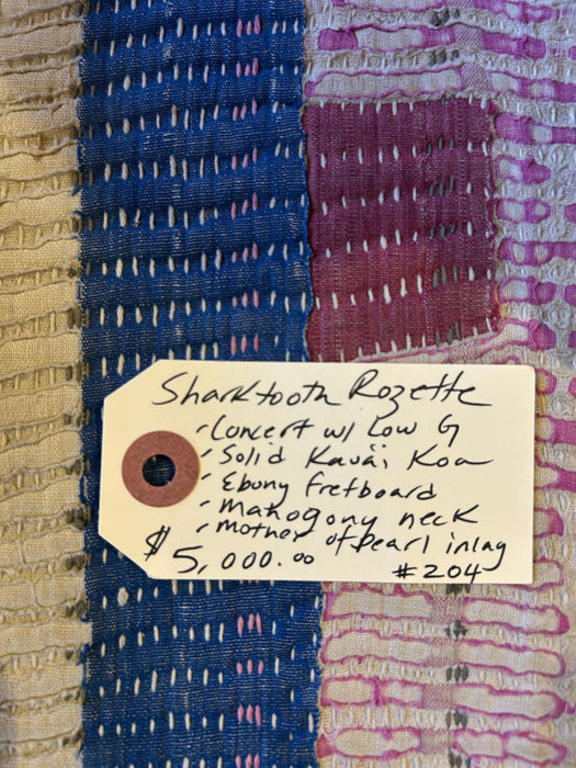 Shark Tooth Rosette - Concert