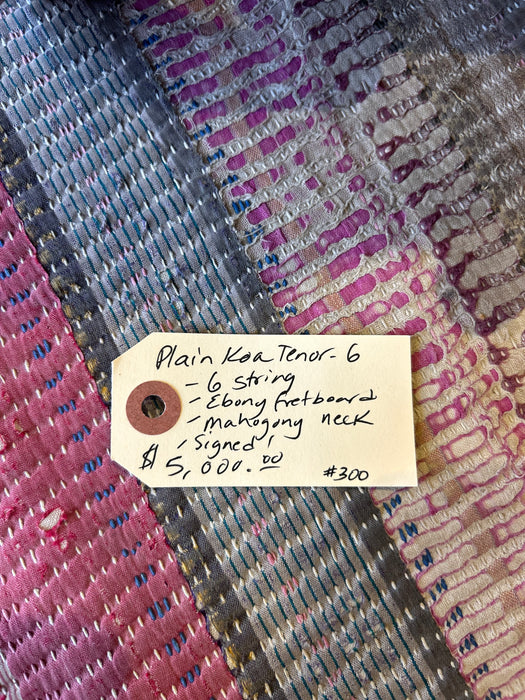 Plain Koa 6 String - Tenor