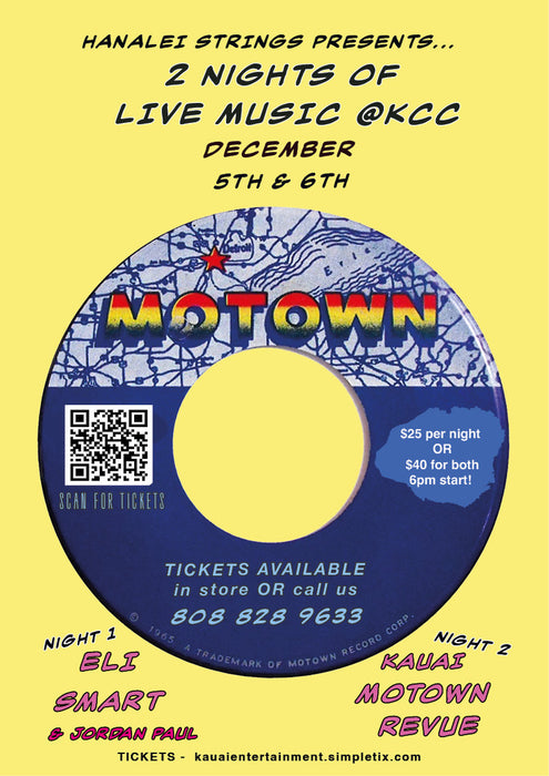 Tickets Eli/Motown
