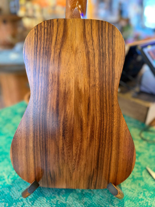Solid Kauai Koa - Tenor Low G set-up, Ebony Fret board #306